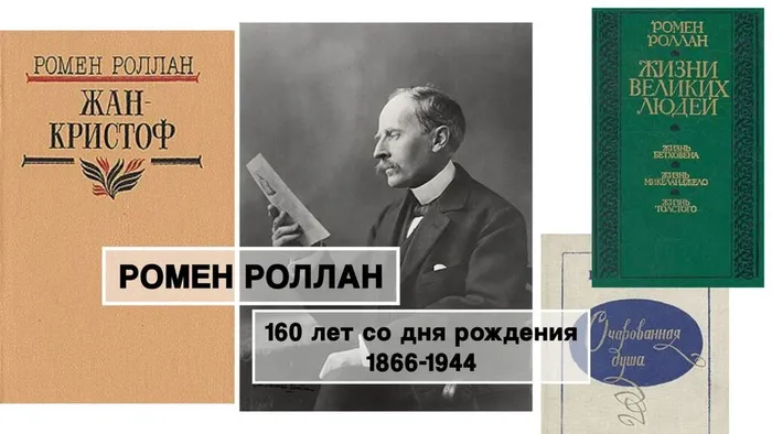 Ромен Роллан 160 лет