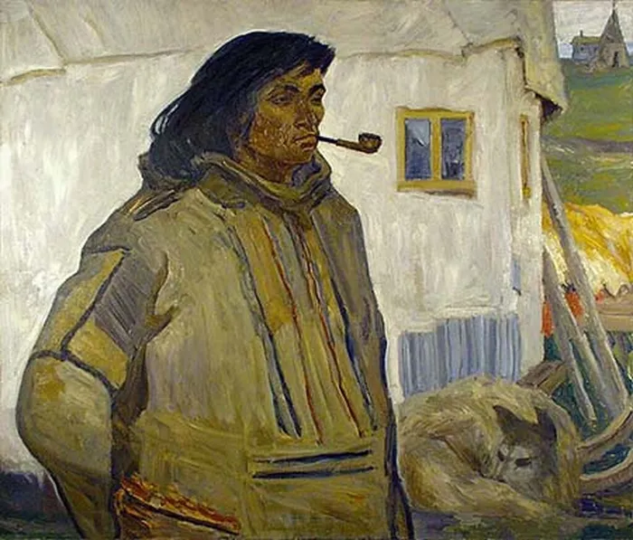 Смена. 1949. Холст масло