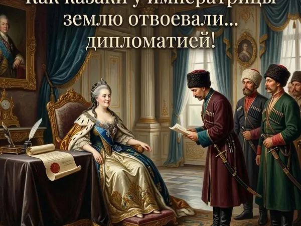 Как казаки у императрицы землю отвоевали... дипломатией!