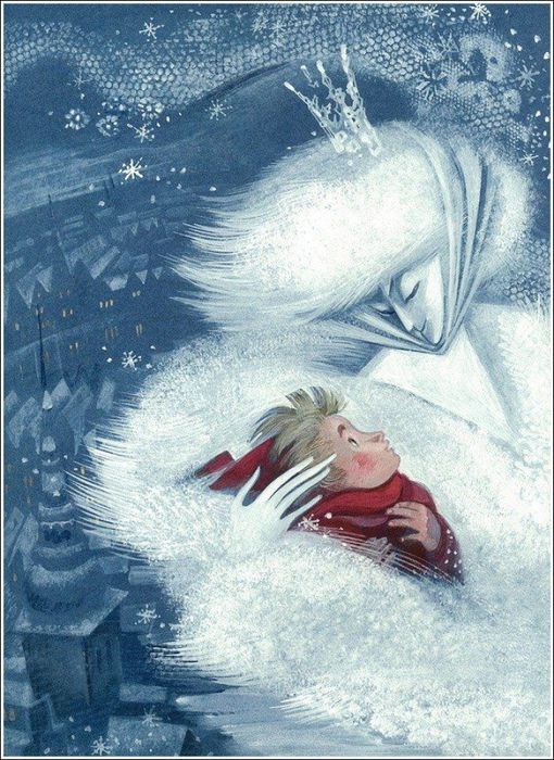 Ника Гольц - иллюстрация к сказке Г.Х.Андерсена "Снежная королева"