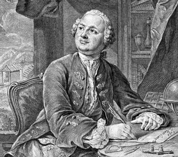 Прижизненное изображение М.В.Ломоносова 1757 года[